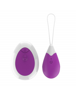 Huevo Vibrador con Control Remoto USB Purpura