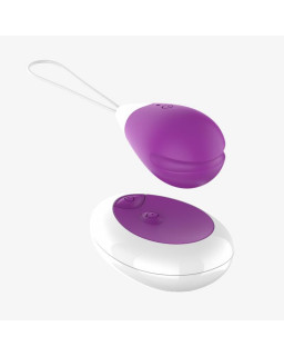 Huevo Vibrador con Control Remoto USB Purpura