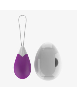 Huevo Vibrador con Control Remoto USB Purpura