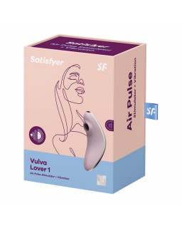 Succionador de Clitoris y Vibracion Vulva Lover 1 Violeta