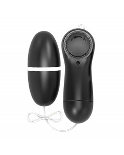 Laaso Huevo Vibrador Multi Velocidad Control Remoto Negro