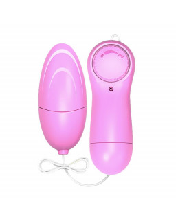 Laase Huevo Vibrador Multi Velocidad Control Remoto Rosa