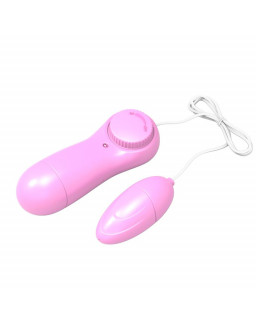 Laase Huevo Vibrador Multi Velocidad Control Remoto Rosa