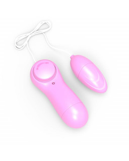 Laase Huevo Vibrador Multi Velocidad Control Remoto Rosa