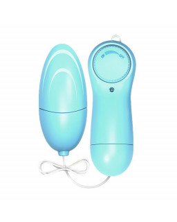 Laase Huevo Vibrador Multi Vibracion Control Remoto Cyan