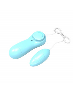 Laase Huevo Vibrador Multi Vibracion Control Remoto Cyan