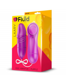 Laary Huevo Vibrador Multi Velocidad Control Remoto Purpur