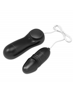 Laary Huevo Vibrador Multi Velocidad Control Remoto Negro