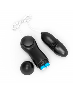 Laary Huevo Vibrador Multi Velocidad Control Remoto Negro