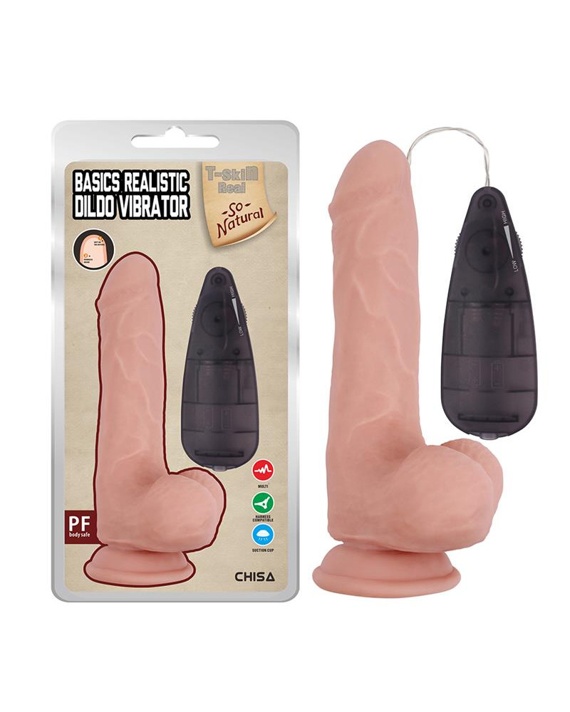 Dildo Vibrador Realista Basics Realistic 78