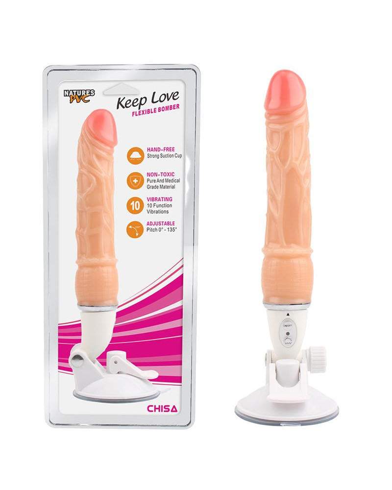 Dildo Vibrador Flexible Bomber 99