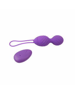 Huevo Vibrador Control Remoto Ridged USB Silicona 74