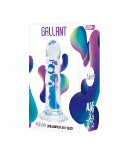 Gallant Dildo Jelly 14 cm Transparente