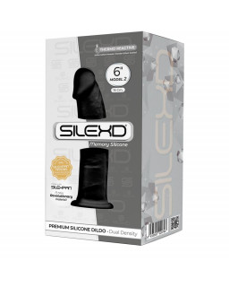 Dildo Dual Density Mod 2 6 Negro