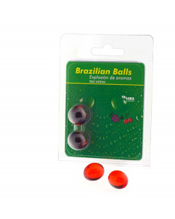 Set 2 Brazilian Balls Aroma de Fresa y Cereza