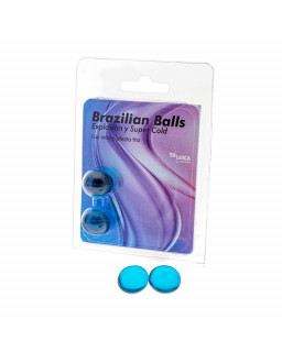 Set 2 Brazilian Balls Excitante Efecto Frio