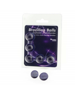 Set 5 Brazilian Balls Gel Efecto Electric Vibracion