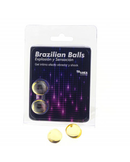 Set 2 Brazilian Balls Excitante Efecto Vibrador y Shock