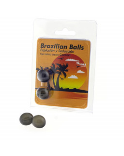 Set 2 Brazilian Balls Gel Excitante Efecto Confort