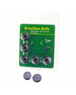 Set 5 Brazilian Balls Explosion Aroma Frutas Bosque