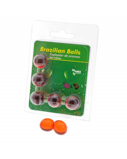 5 Brazilian Balls Explosion Aroma Fresa y Chocolate