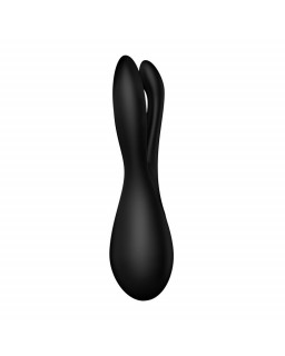 Vibrador Threesome 2 Negro