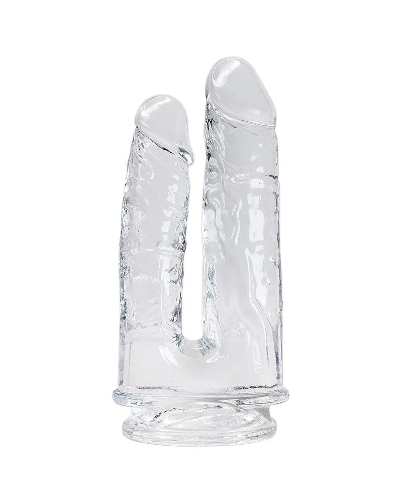 Imperium Dildo Doble Jelly Transparente