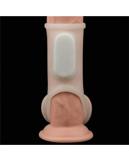 Funda Pene y Testiculos con Vibracion Silk Knights