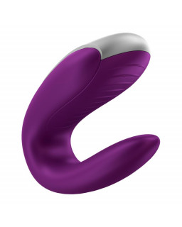 Double Fun Vibrador para Parejas con APP y Control Remoto Violeta