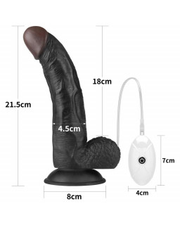 Arnes Ajustable con Dildo 85 10 Funciones