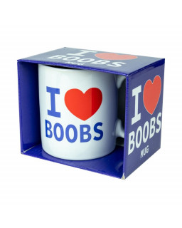 Taza de Ceramica I Love Boobs