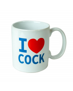 Taza de Ceramica I Love Cock