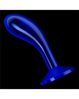 Plug Anal Flawless Azul Transparente 6