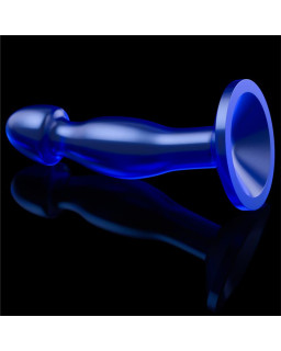 Plug Anal Flawless Azul Transparente 65