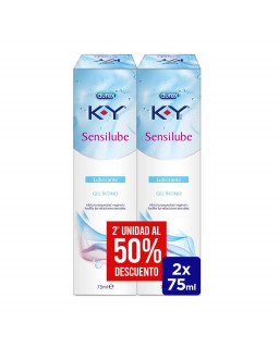 Lubricante Base Agua Duplo KY Sensilub 75ml