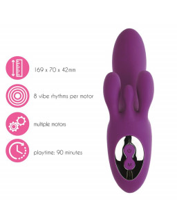 Trivibe G Spot Vibrador Triple Estimulacion