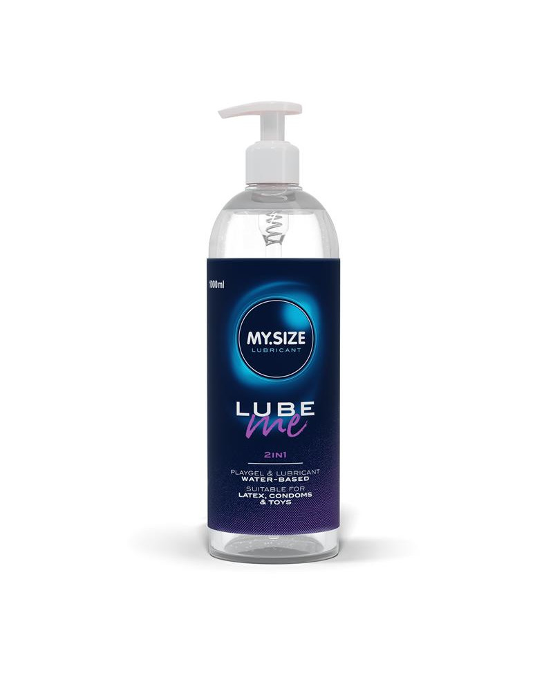 Lubricante Base Agua Lube Me 2in1 1000 ml