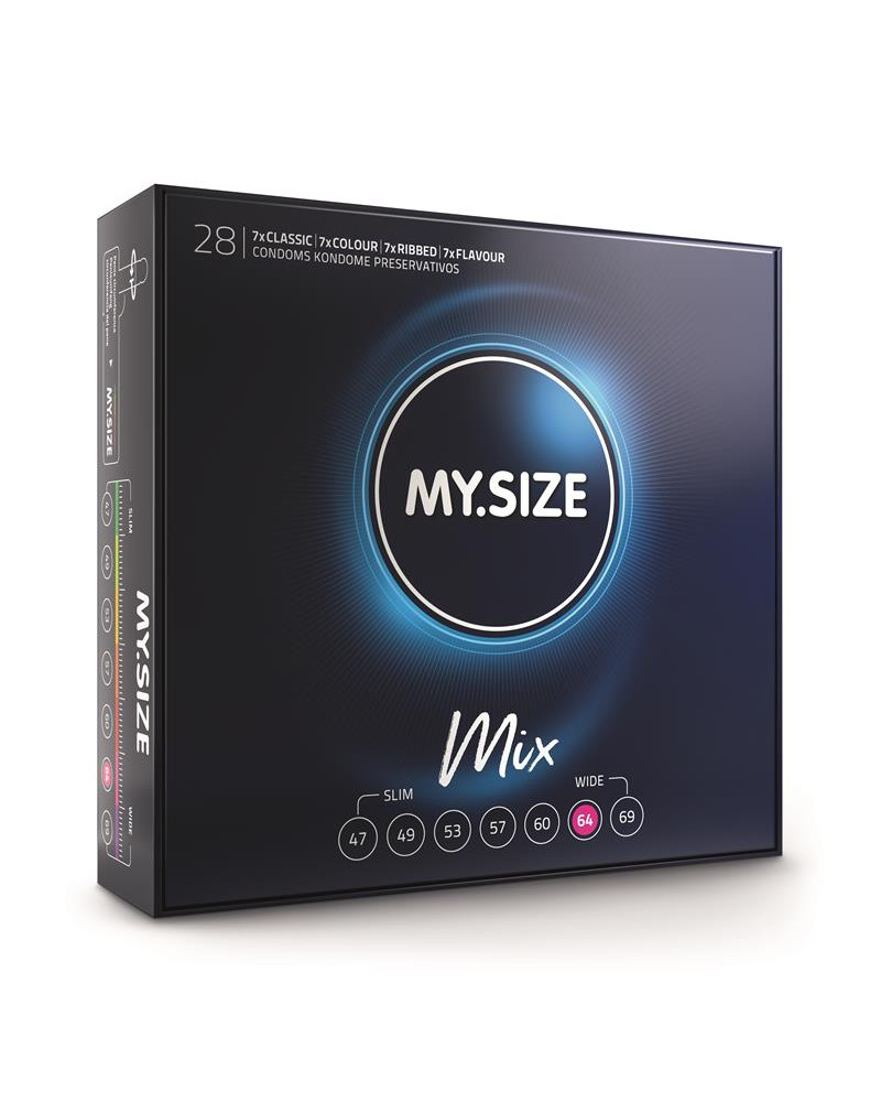 My Size Mix Talla 64 Caja de 28 Uds