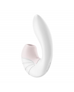 Supernova Succionador y Vibrador Super Flexible USB Blanco