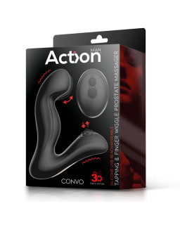 Convo Prostate Stimulator with Tapping and Finger Wiggle Function