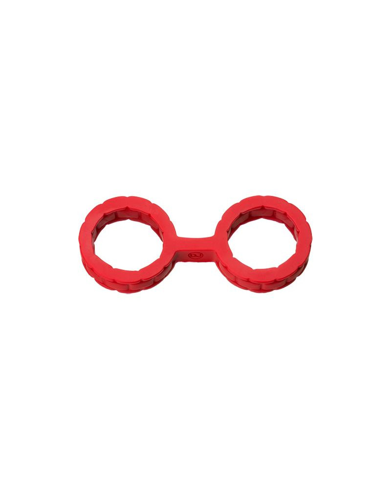 Esposas Japonesas para Bondage Silicona Premium Talla S Rojo