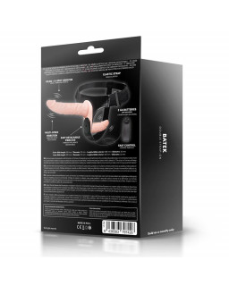 Batek Arnes con Dildo Doble Desmontable Punto G y Vibracion Control Remoto