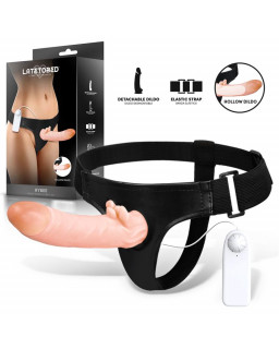 Hybee Dildo con Dildo Realista Hueco y Vibracion con Control Remoto