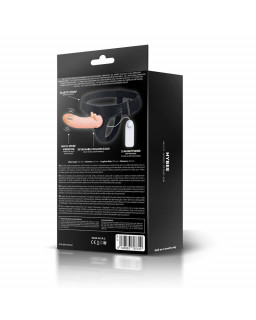 Hybee Dildo con Dildo Realista Hueco y Vibracion con Control Remoto