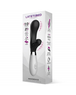 Maverdick Vibrador Silicona Negro