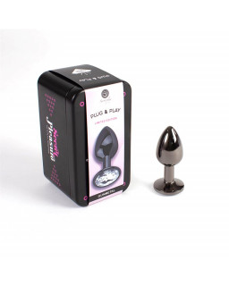 Plug Anal Gunmetal Talla S