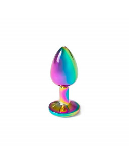 Plug Anal de Metal Rainbow Talla S