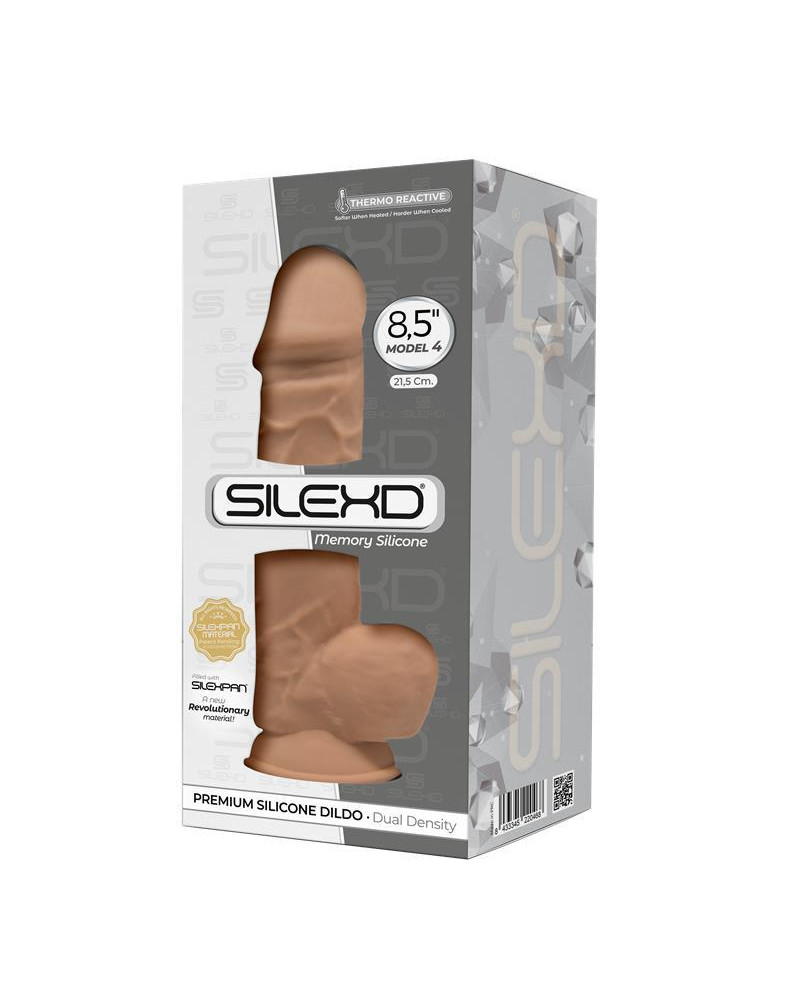 Dildo Dual Density Mod 4 85 Caramelo