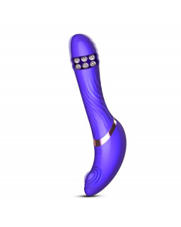 Rayden Vibrador con Pulsacion y Bolas Internas Desmontable Dos Posiciones