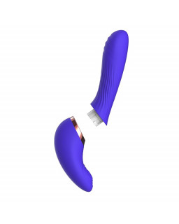 Rayden Vibrador con Pulsacion y Bolas Internas Desmontable Dos Posiciones